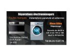 DEPANNAGE ELECTROMENAGER TOUTES MARQUES ET POSES ANTENNE 04600